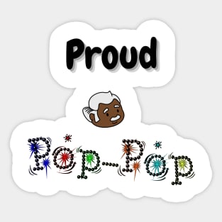 Proud Pop-Pop Sticker